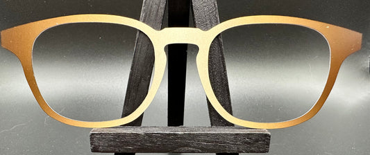 READY TO SHIP CLEARANCE Oscar RANDOM 100 VERTICAL OMBRES ON MATTE WHITE Eyewear Frame Toppers Comes with Magnets