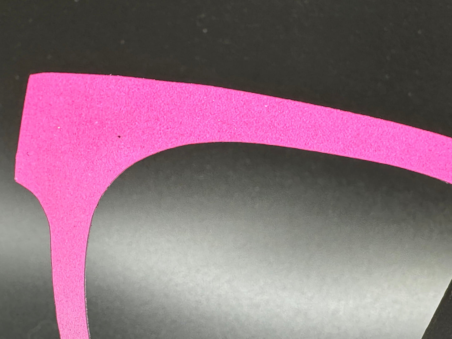 READY TO SHIP CLEARANCE Max PINKALICIOUS OMBRE ON PEARL WHITE Eyewear Frame Toppers Comes with Magnets