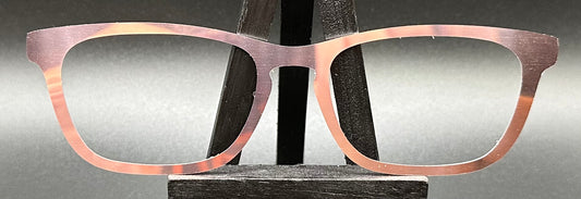 READY TO SHIP Crissy NAKED MIRROR COPPER Eyewear Frame Toppers Comes with Magnets 10/1/2024