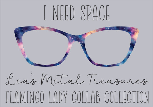 I Need Space Magnetic Eyeglasses Topper • Flamingo Lady Collab Collection