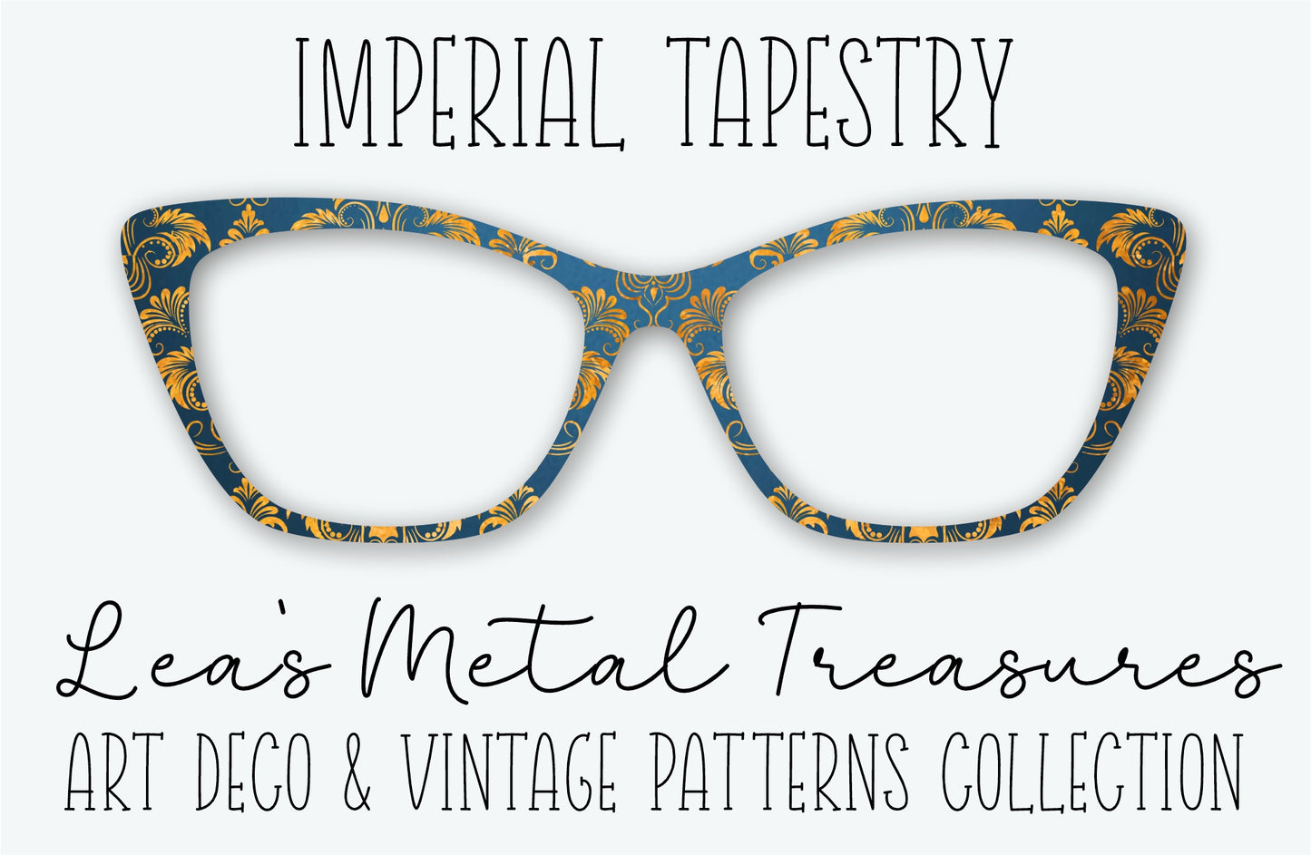 Imperial Tapestry Eyewear Frame Toppers