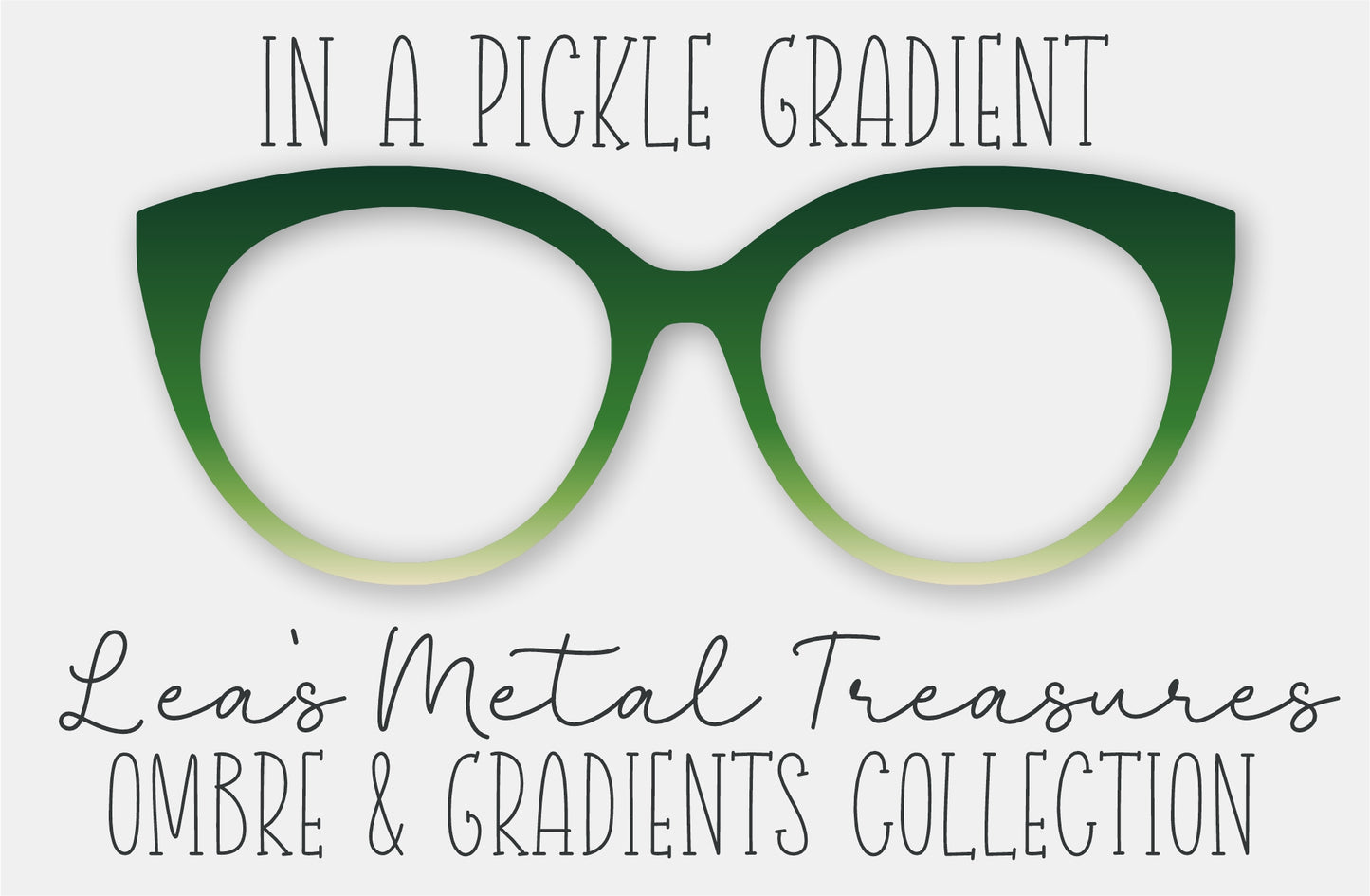 In A Pickle Eyewear Frame Toppers