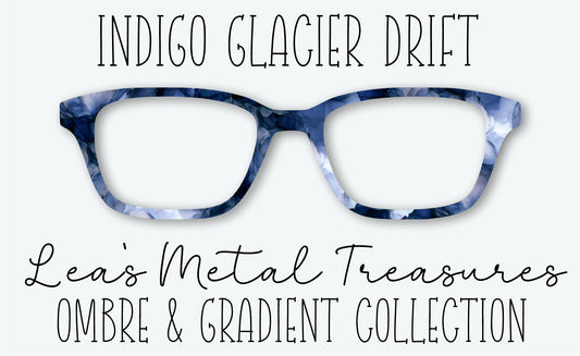 Indigo Glacier Drift Eyewear Frame Toppers