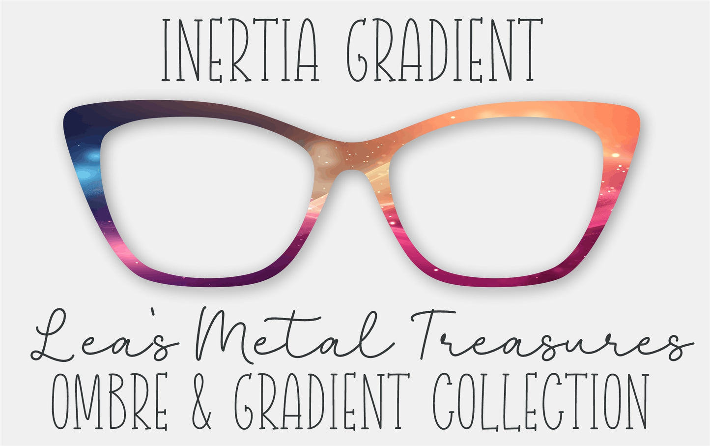 Inertia Gradient Eyewear Frame Toppers