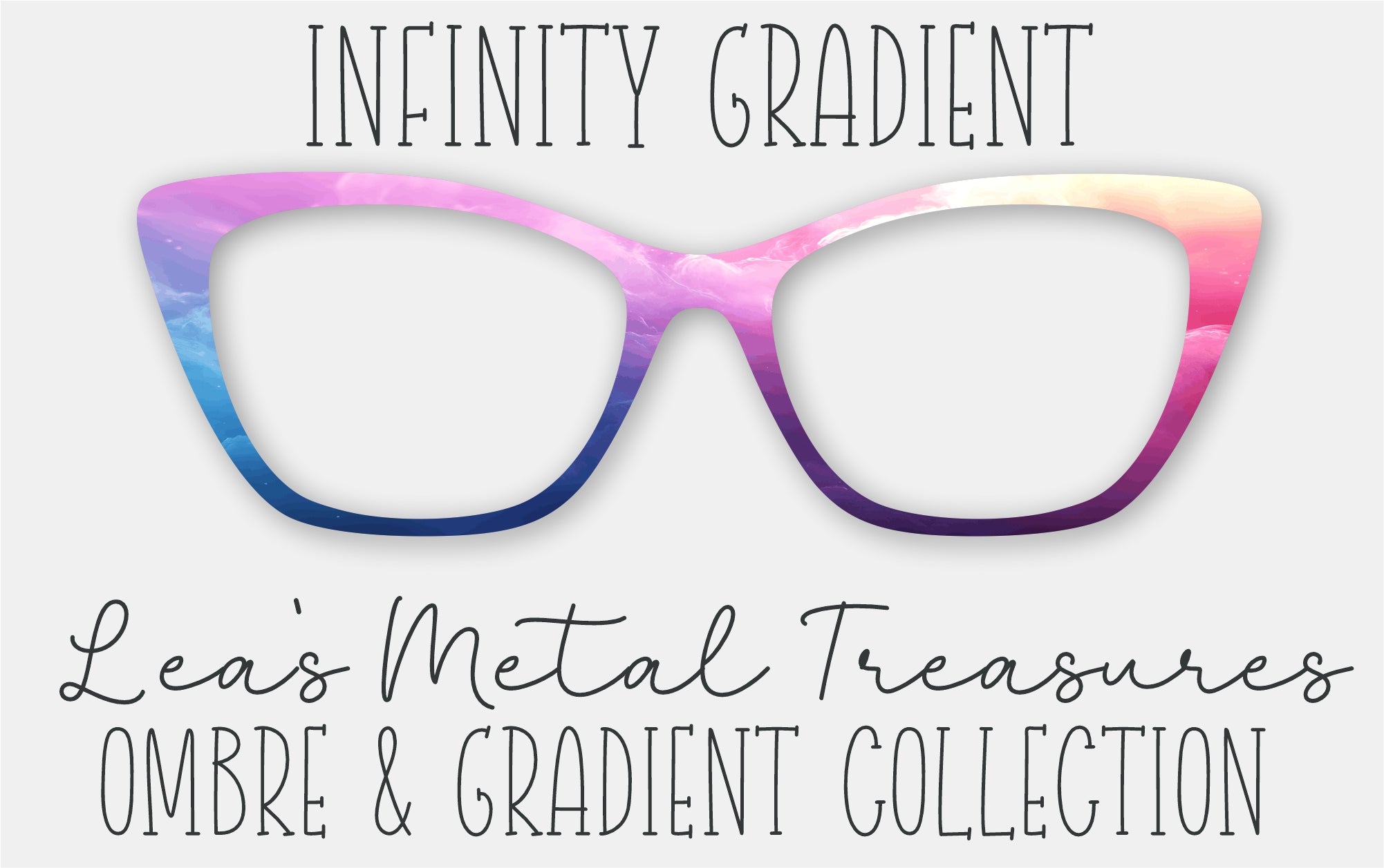 Infinity Gradient Eyewear Frame Toppers – Twinkle Twinkle Tees