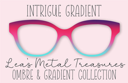 Intrigue Gradient Eyewear Frame Toppers COMES WITH MAGNETS