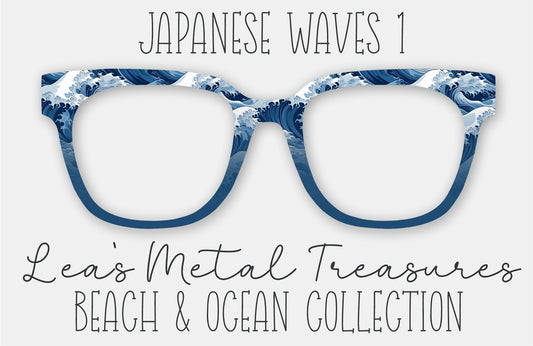Japanese Waves 1 • Magnetic Eyeglasses Topper