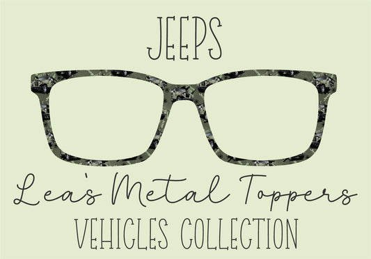 JEEPS Eyewear Frame Toppers COMES WITH MAGNETS