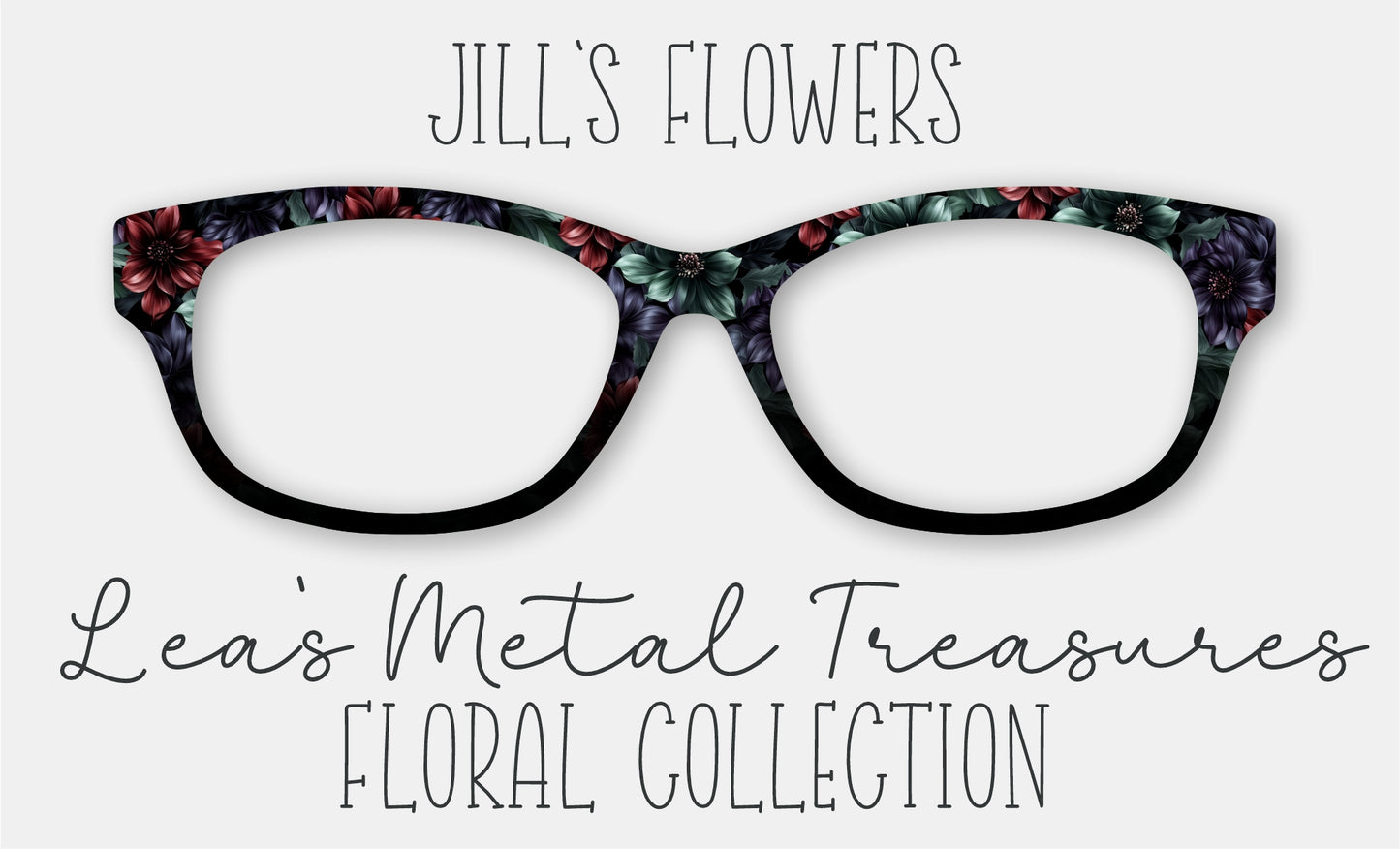 Jill's Flowers Eyewear Frame Toppers