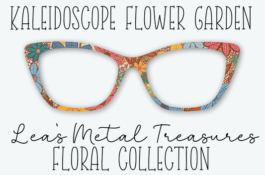 Kaleidescope Flower Garden Eyewear Frame Toppers