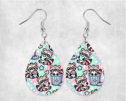 Kawaii Trash Pandas Eyewear Frame Toppers