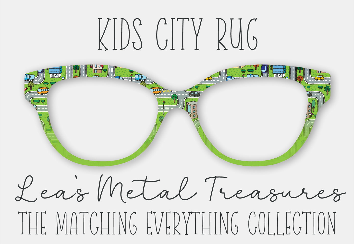 Kids City Rug Eyewear Frame Toppers