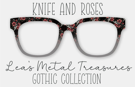 Knife and Roses • Magnetic Eyeglasses Topper