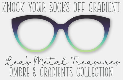 Knock Your Socks Off Gradient Eyewear Frame Toppers