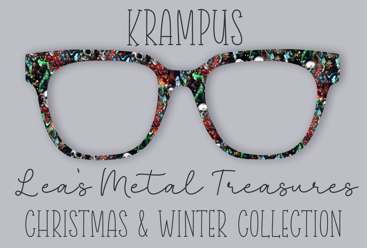 Krampus Eyewear Frame Toppers COMES WITH MAGNETS