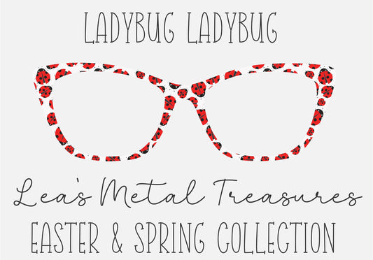 LADYBUG LADYBUG Eyewear Frame Toppers COMES WITH MAGNETS