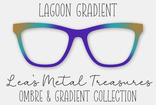 Lagoon Gradient Eyewear Frame Toppers
