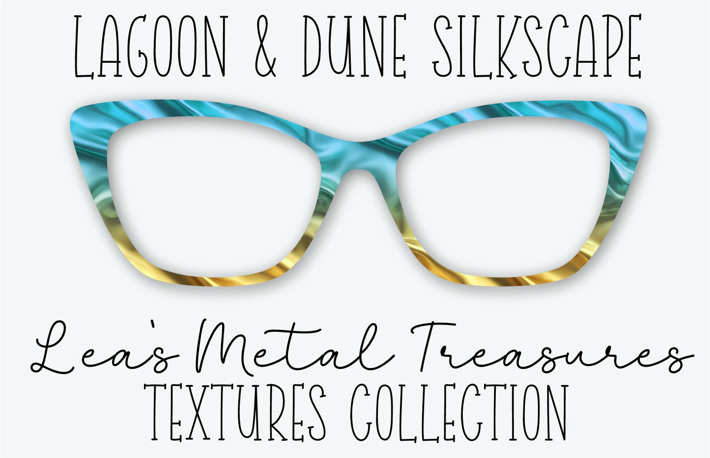 LAGOON & DUNE SILKSCAPE Eyewear Frame Toppers