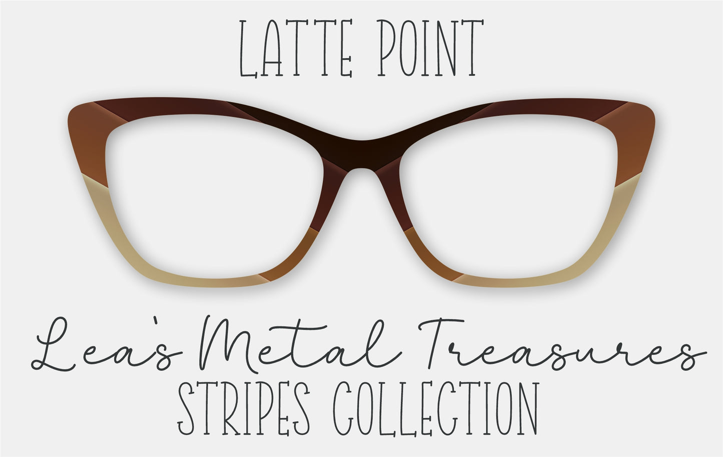 LATTE POINT Eyewear Frame Toppers