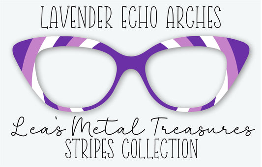 Lavender Echo Arches Eyewear Frame Toppers