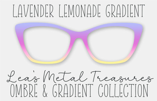 LAVENDER LEMONADE GRADIENT Eyewear Frame Toppers