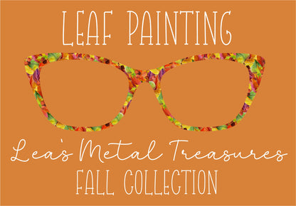 LEAF PAINTING Eyewear Frame Toppers COMES WITH MAGNETS