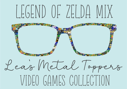 LEGEND OF ZELDA MIX Eyewear Frame Toppers COMES WITH MAGNETS