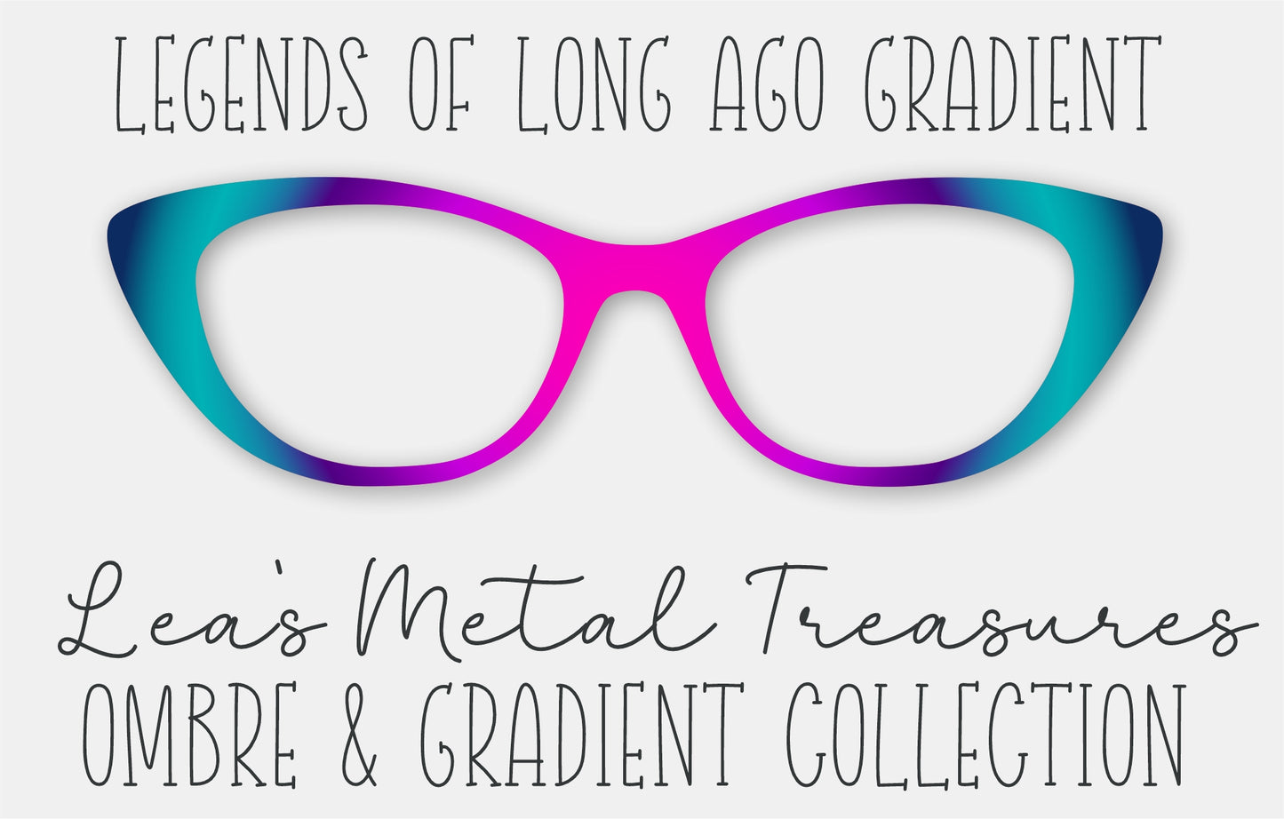 Legends of Long Ago Gradient • Magnetic Eyeglasses Toppers