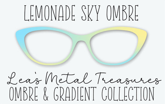 Lemonade Sky Ombre Eyewear Frame Toppers