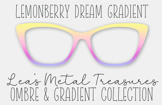 LEMONBERRY DREAM GRADIENT Eyewear Frame Toppers
