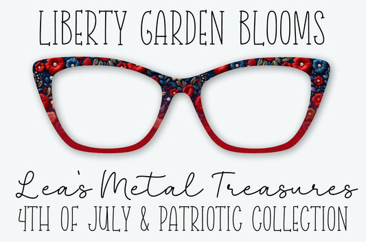 Liberty Garden Blooms Eyewear Frame Toppers