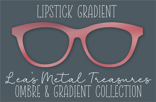 Lipstick Gradient Eyewear Frame Toppers