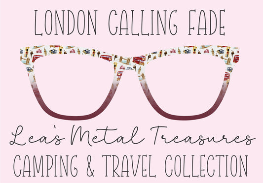 London Calling Fade Eyewear Frame Toppers COMES WITH MAGNETS