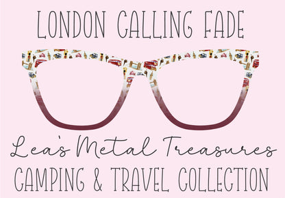 London Calling Fade Eyewear Frame Toppers COMES WITH MAGNETS