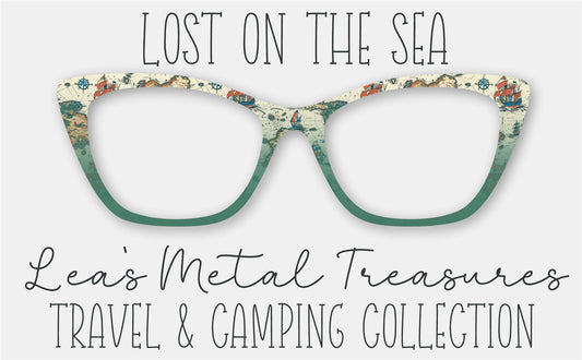 Lost on the Sea Eyewear Frame Toppers COMES WITH MAGNETS