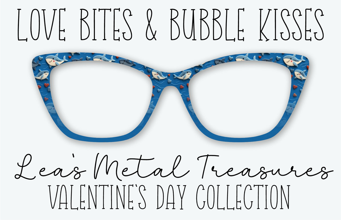 Love Bites and Bubble Kisses Eyewear Frame Toppers