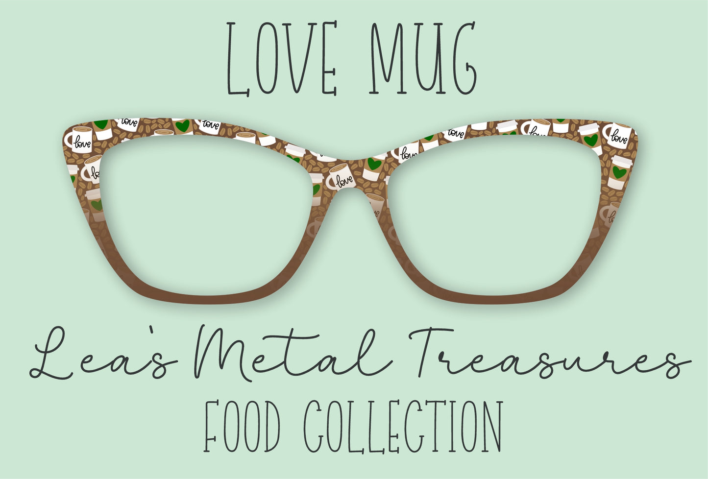 LOVE MUG Magnetic Eyeglasses Toppers