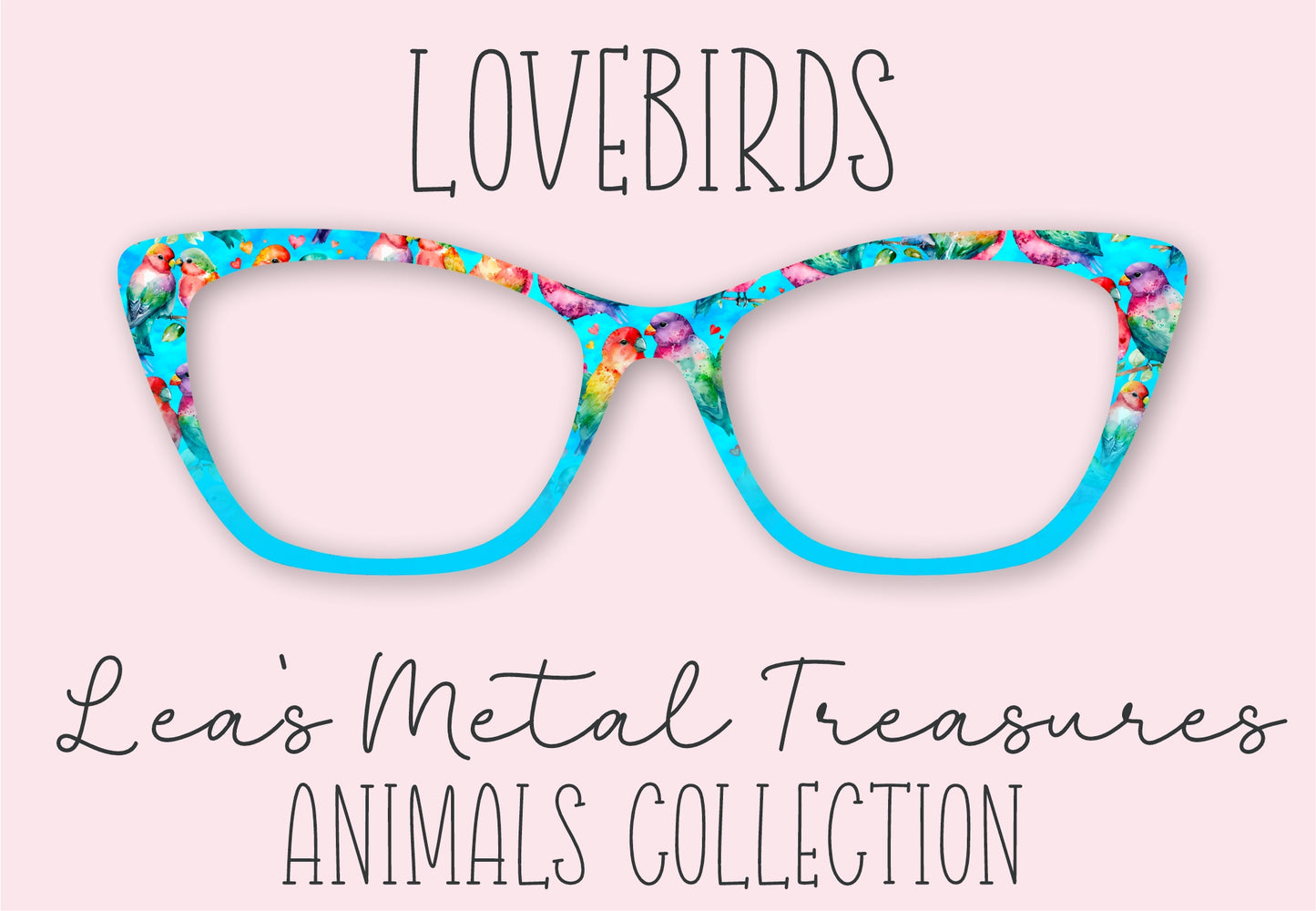 Lovebirds Eyewear Frame Toppers COMES WITH MAGNETS