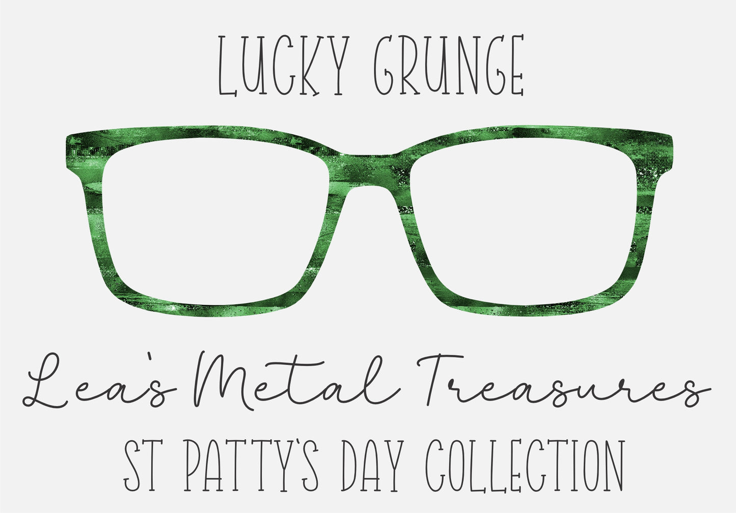 LUCKY GRUNGE Eyewear Frame Toppers COMES WITH MAGNETS