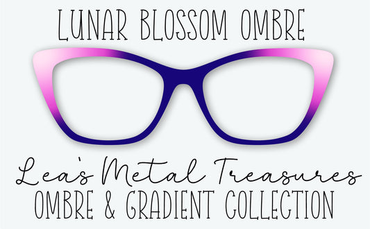 Lunar Blossom Ombre Eyewear Frame Toppers