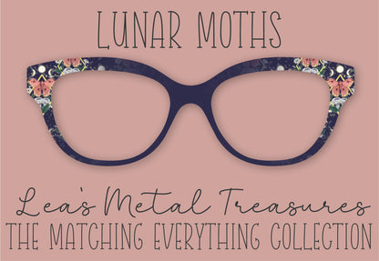 Lunar Moths Magnetic Eyeglasses Topper