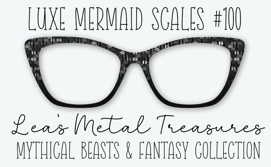 Luxe Mermaid Scales #100 Eyewear Frame Toppers • DECEMBER 2025 TOPPER OF THE MONTH