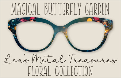 Magical Butterfly Garden Eyewear Frame Toppers