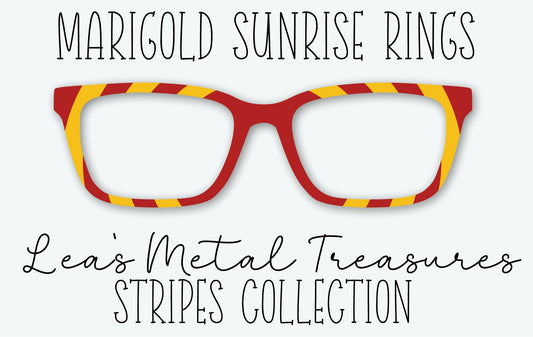 Marigold Sunrise Rings Eyewear Frame Toppers
