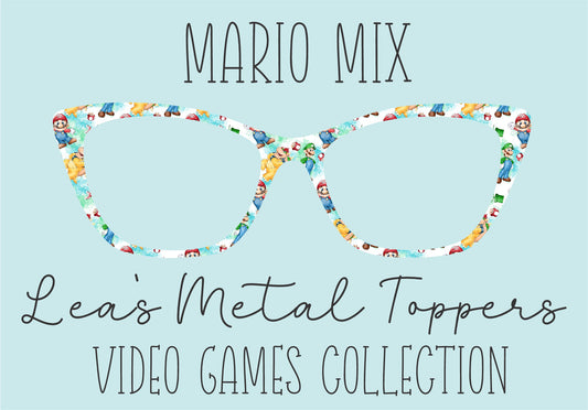 MARIO MIX Eyewear Frame Toppers COMES WITH MAGNETS