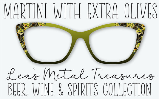 MARTINI WITH EXTRA OLIVES Eyewear Frame Toppers • MARCH 2026 TOPPER OF THE MONTH