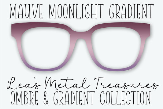 MAUVE MOONLIGHT GRADIENT Eyewear Frame Toppers