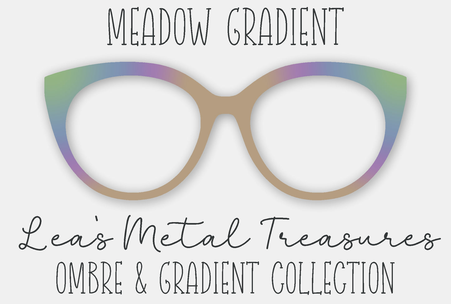 Meadow Gradient Eyewear Frame Toppers