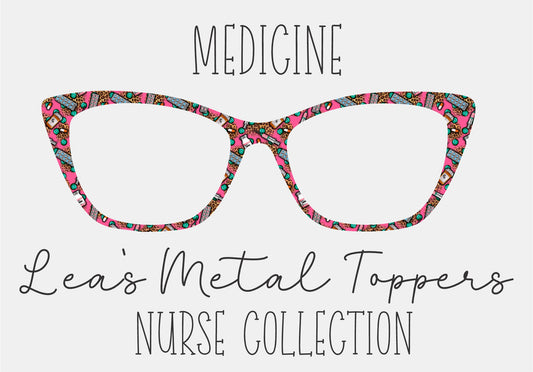 MEDICINE Eyewear Frame Toppers COMES WITH MAGNETS