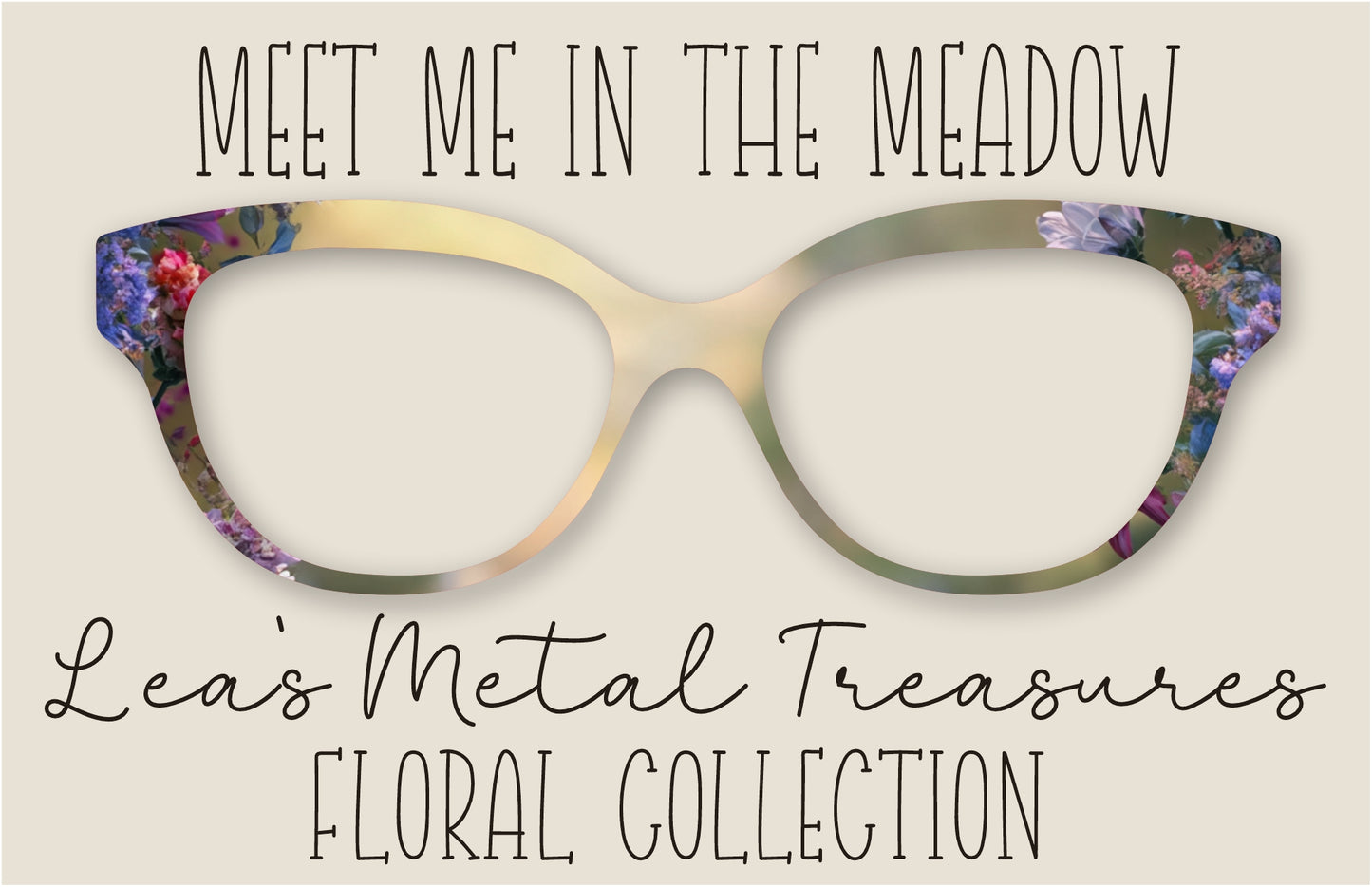 Meet Me in the Meadow Eyewear Frame Toppers COMES WITH MAGNETS